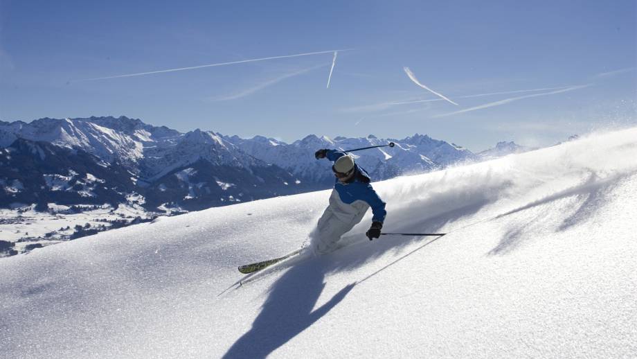 Skifahren in Oberstdorf und Kleinwalsertal: Ein Winterparadies für alle Symbolfoto